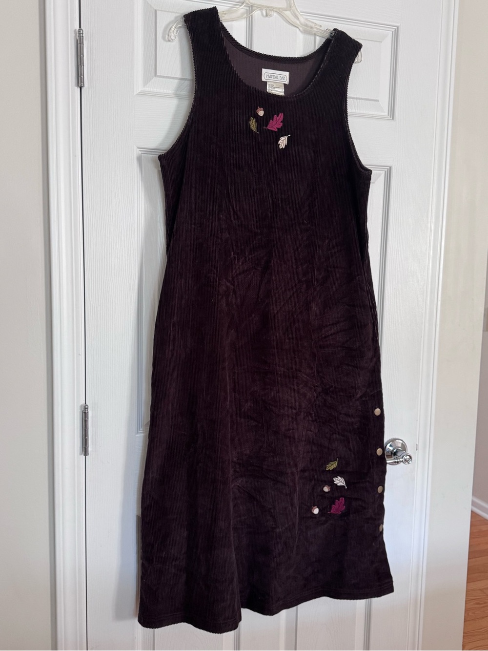 Vintage Mandal Bay Dress
Embroidery Maxi size Large